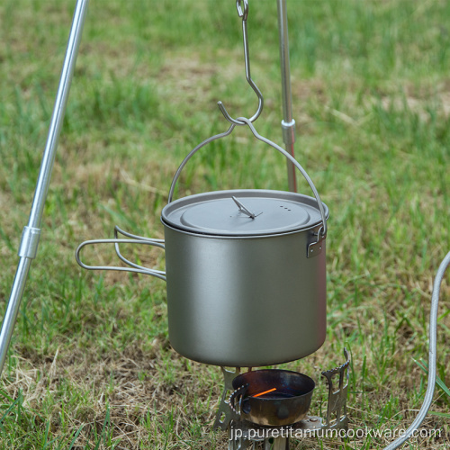 キャンプ鍋調理セット鍋食器を扱う